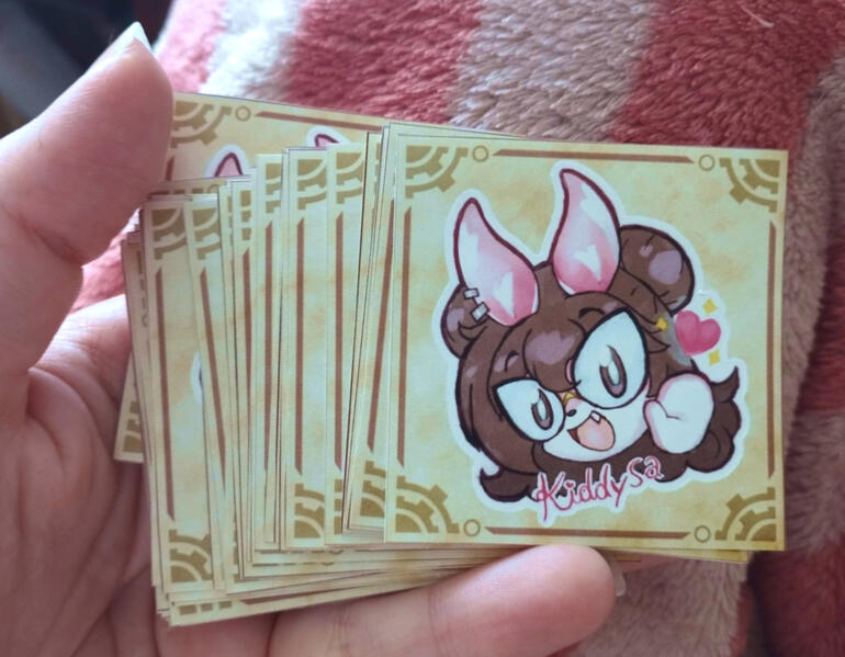 Melusona die-cut sticker
